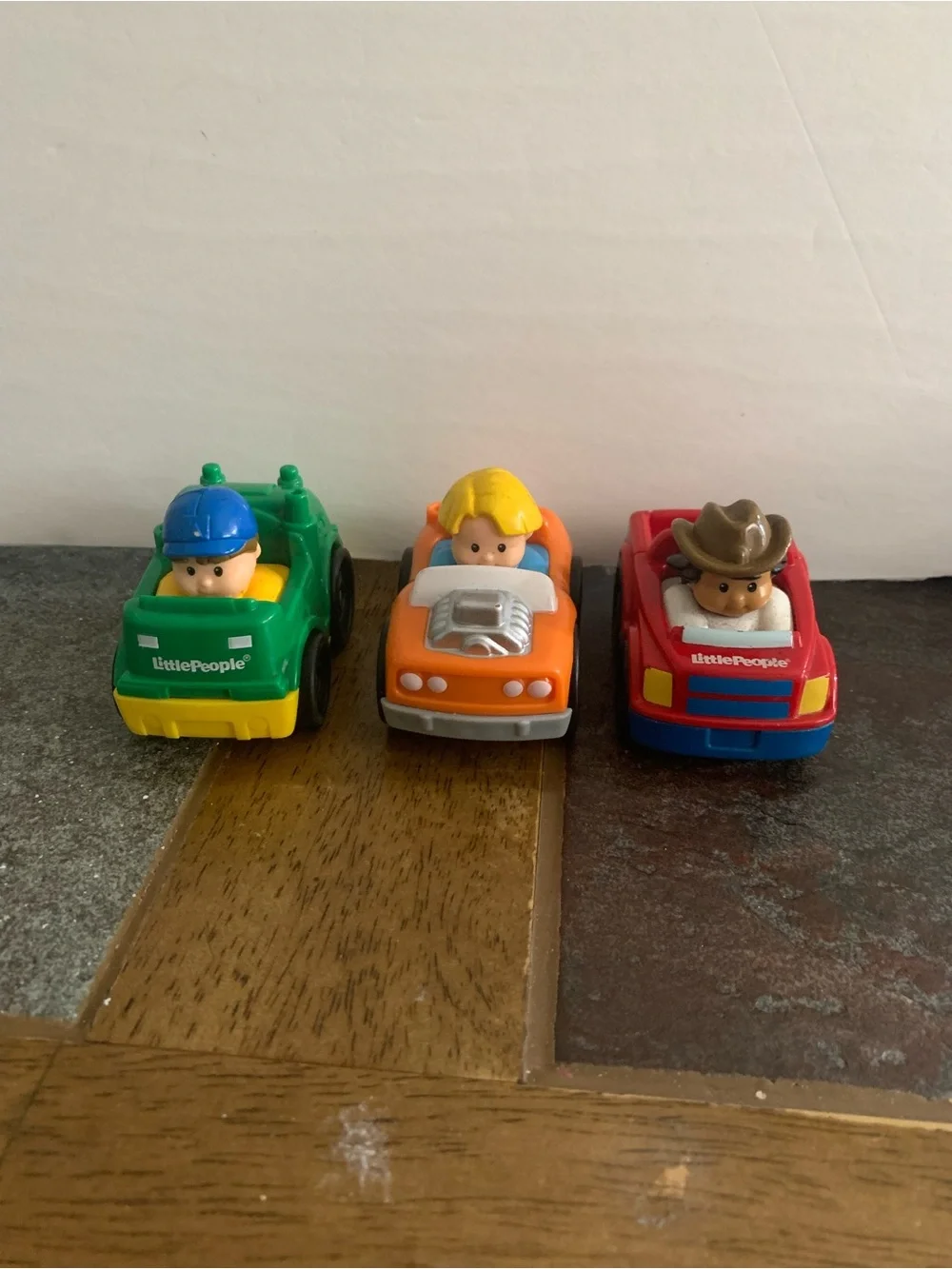 Fisher Price Little People Wheelies  Play Car Toy Lot
